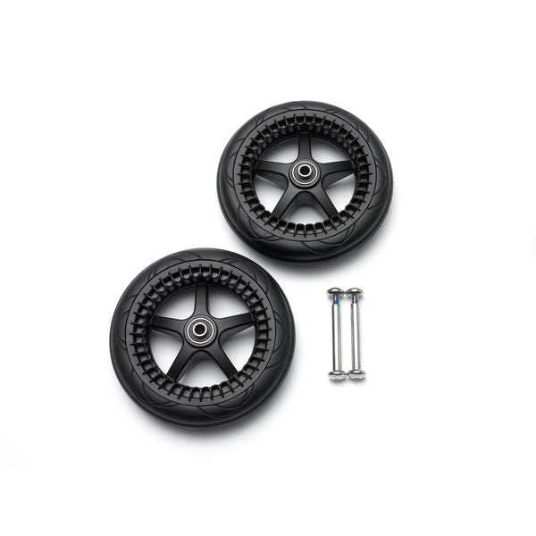 BUGABOO Bee 5 Rear Wheels Replacement Set - BLACK, -- ANB Baby