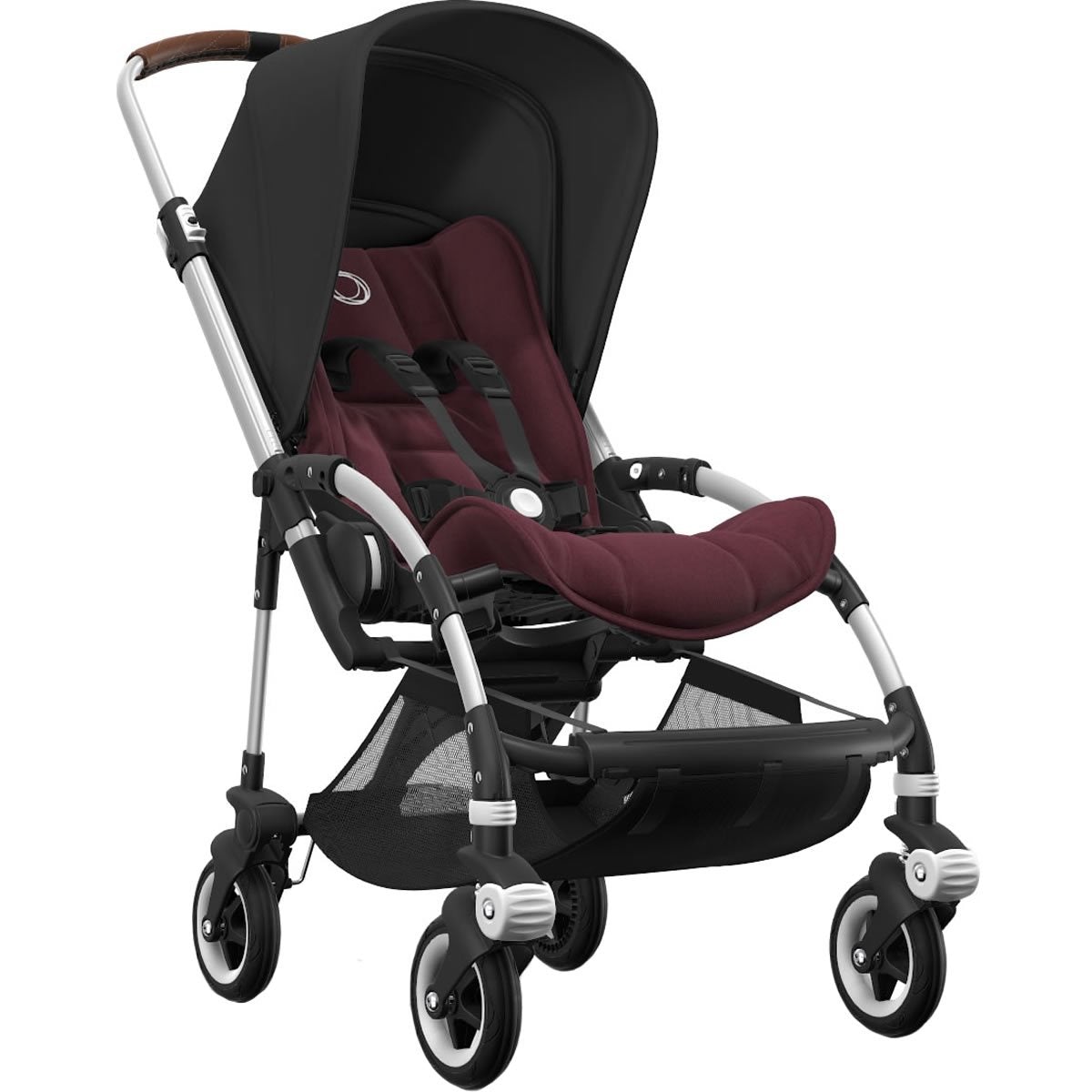 Bugaboo Bee 5 Stroller Seat Fabric Red Melange - ANB Baby -$50 - $75
