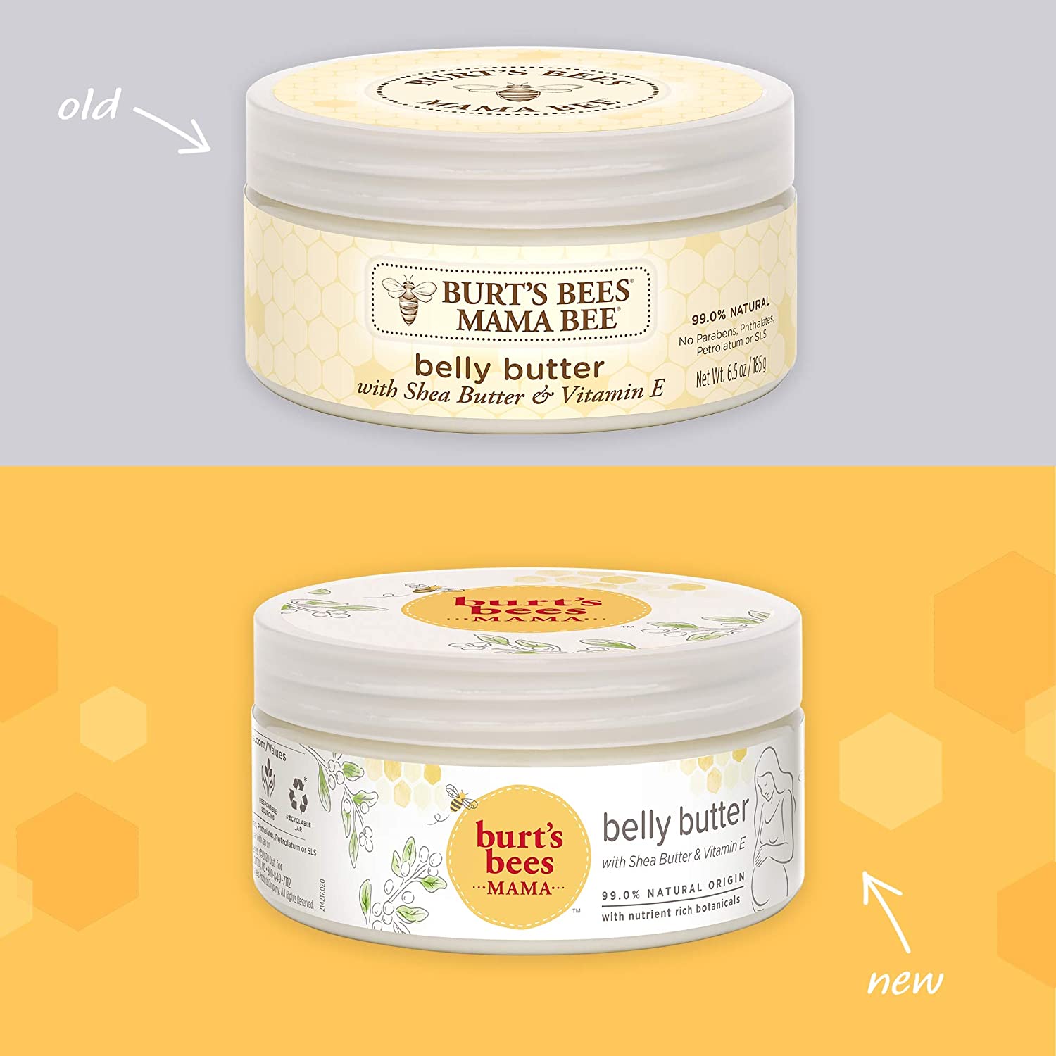 Burt’s Bees Mama Bee Belly Butter, 6.5 Oz - ANB Baby -belly butter