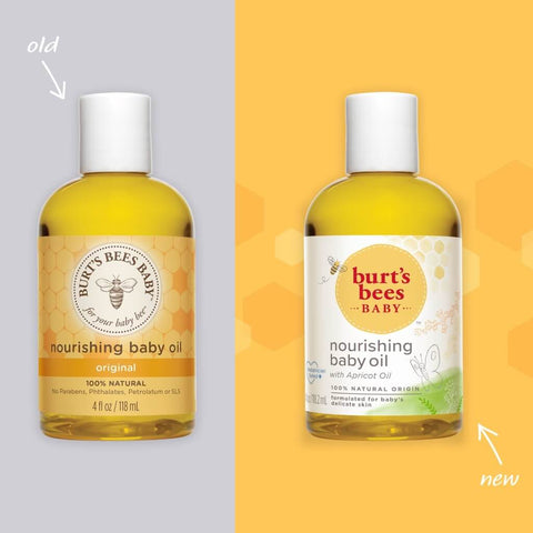 Burt's Bees Nourishing Baby Oil, 5 Oz. - ANB Baby -baby bath baby oil