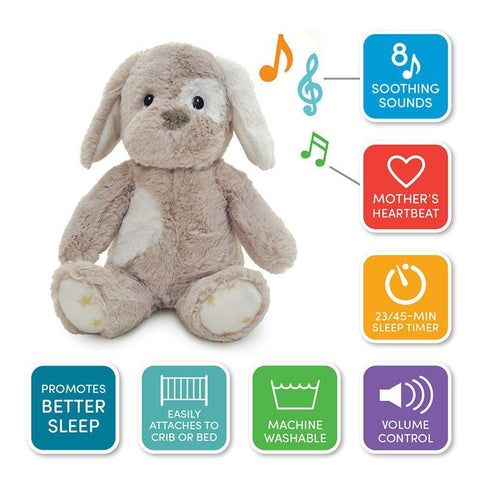 Cloud B Patch Puppy Soothing Sounds Plush, -- ANB Baby