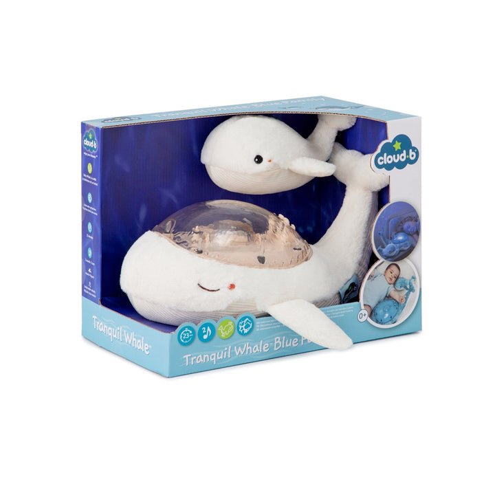 Veilleuse Tranquil Whale® CLOUD B White Family