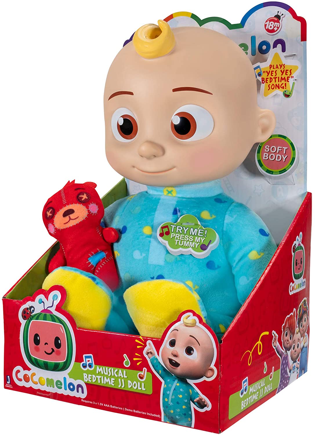 Cocomelon Musical Bedtime JJ Doll - ANB Baby -$20 - $50