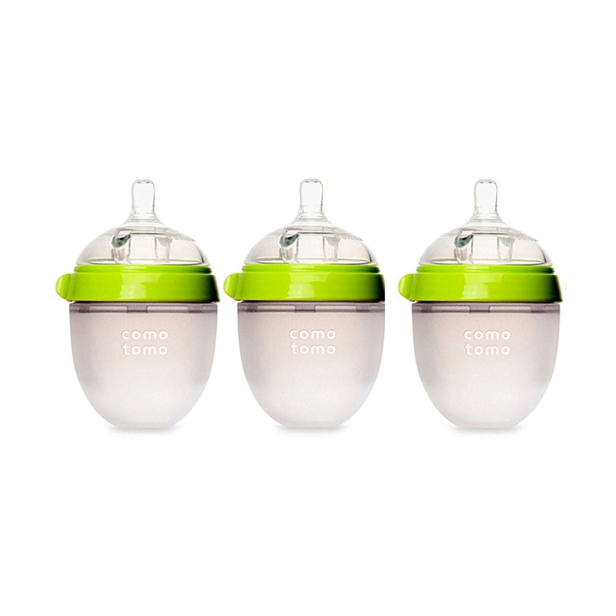 Comotomo Baby Bottle 5-Ounce / 150 ml Kit, Green, Pack of 3 - ANB Baby -$20 - $50