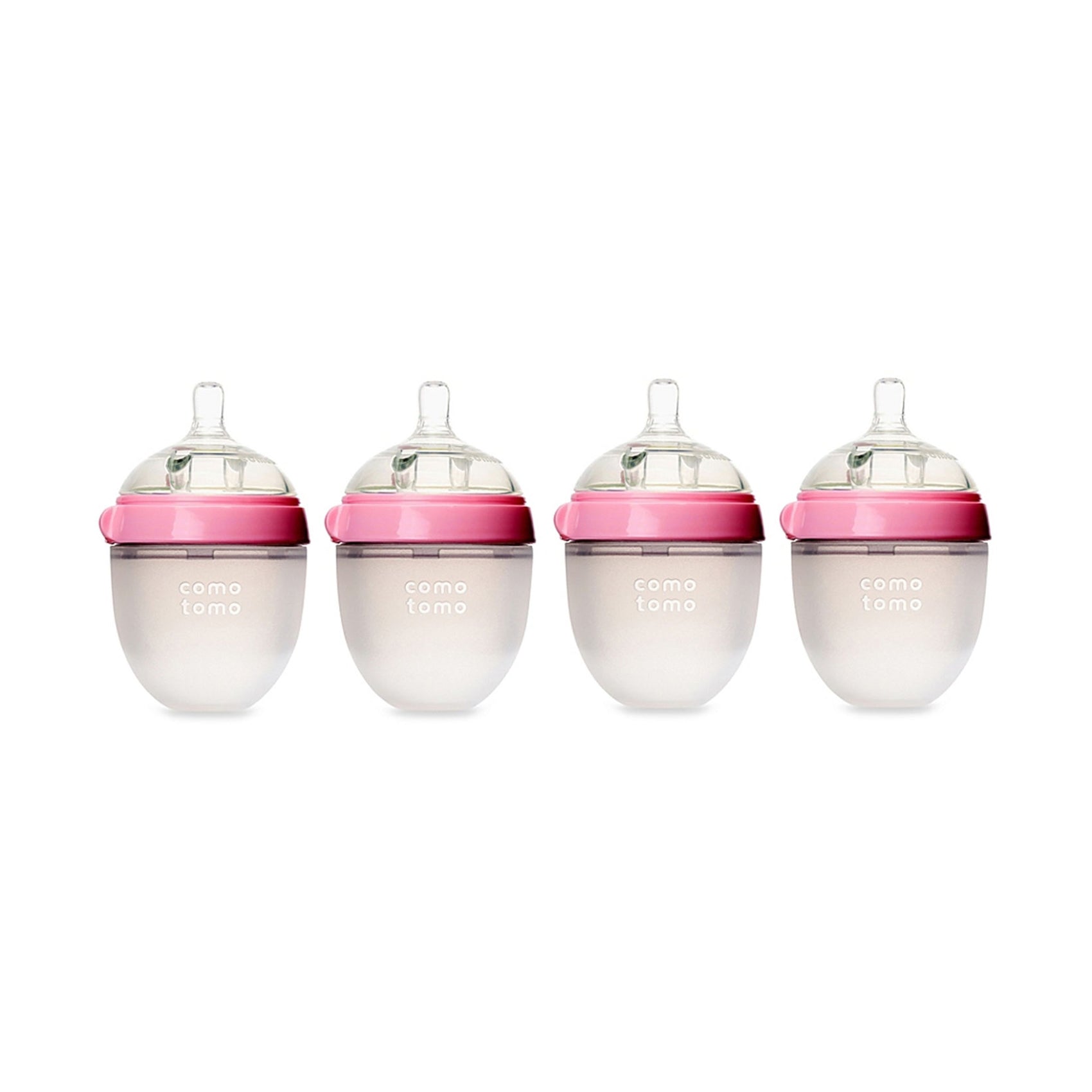 Comotomo Baby Bottle 5-Ounce/150 ml Kit, Pink, Pack of 4 - ANB Baby -$20 - $50
