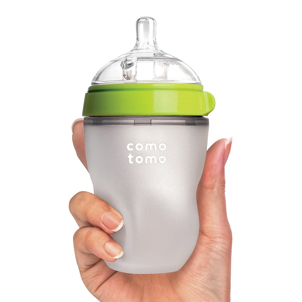 Comotomo Natural Feel Baby Bottle, 8-Ounce, -- ANB Baby