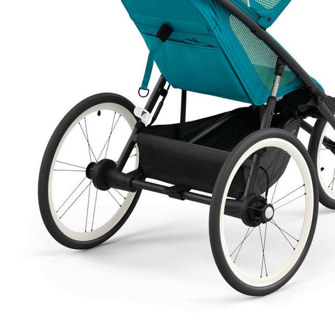 Cybex AVI Jogging Stroller Bundle, Black Frame + Maliblue Seat Pack - ANB Baby -$300 - $500