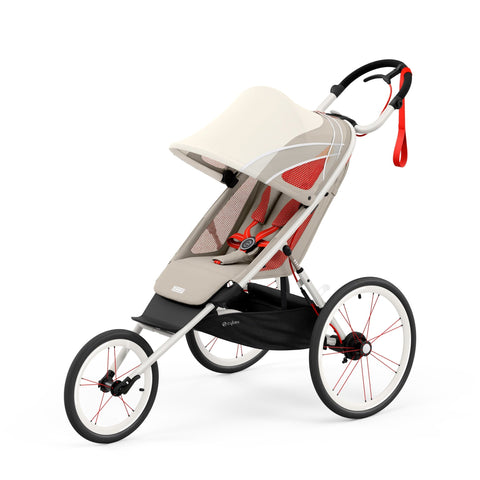 Cybex AVI Jogging Stroller Bundle, Black Frame + Seat Pack, -- ANB Baby