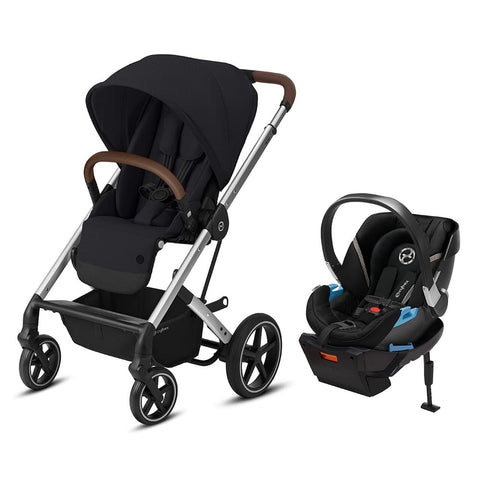 Cybex Balios S Lux Full Size Stroller + Aton 2 SensorSafe Travel System Bundle - ANB Baby -$500 - $1000