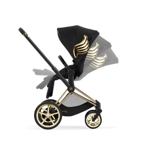 Cybex e-PRIAM 4 OneBox Stroller, Jeremy Scott Wings - ANB Baby -$1000 - $2000