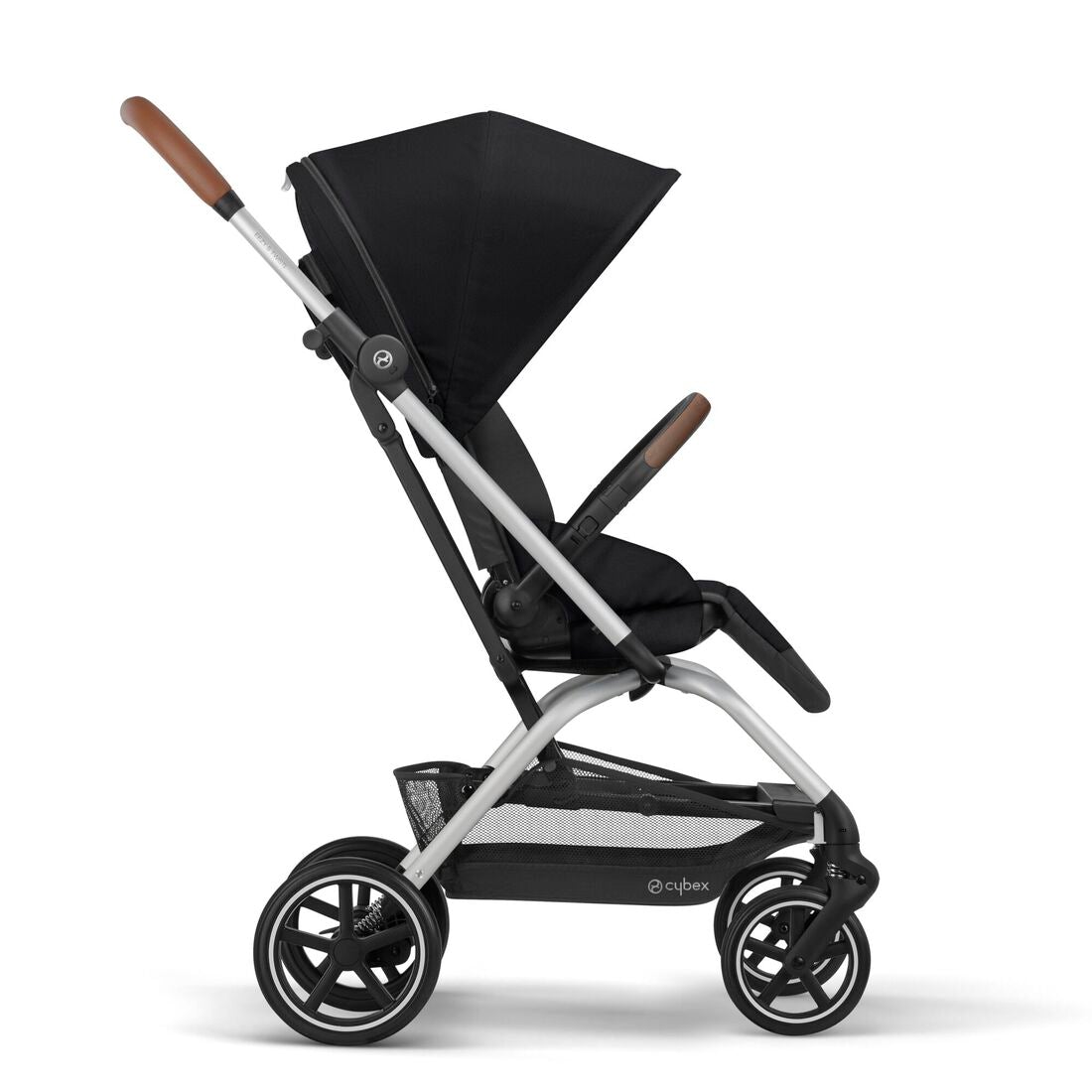 Cybex Eezy S Twist + 2 Lux Baby Stroller, Silver / Deep Black - ANB Baby -$300 - $500