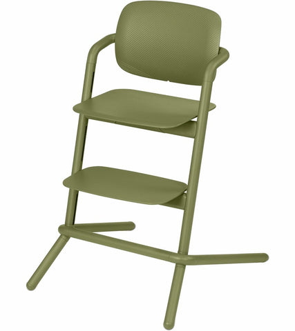 Cybex Lemo 1.5 High Chair + Bouncer Bundle - Outback Green