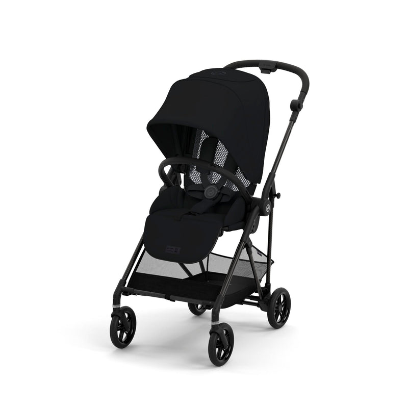 Cybex Melio Carbon 3 Stroller, Moon Black -- Available March - ANB Baby -4063846314058$500 - $1000