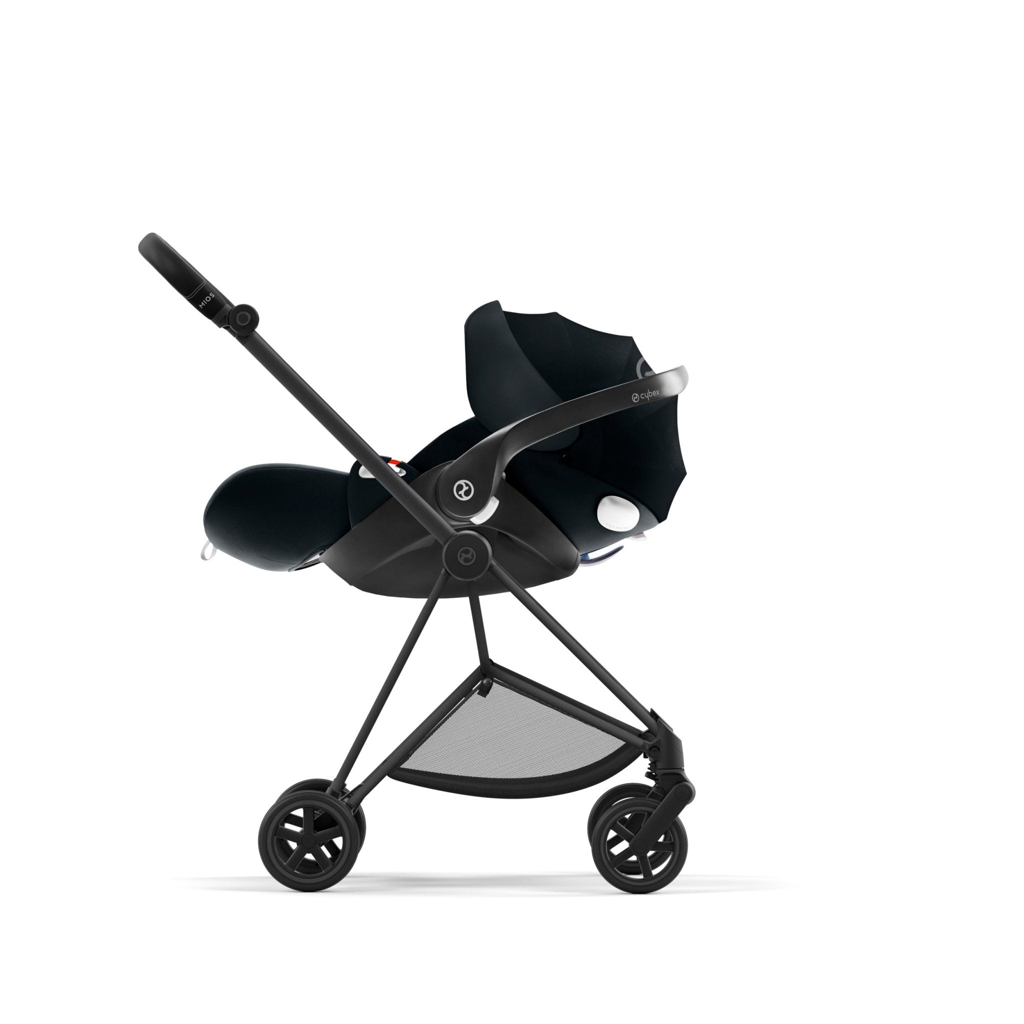 Cybex Mios 3 OneBox, Frame with Deep Black Seat Pack, -- ANB Baby