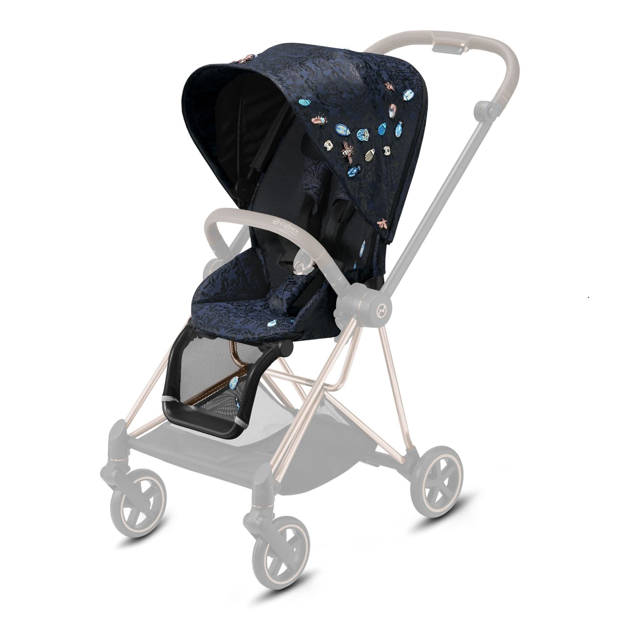 Cybex Mios Jewels of Nature Complete Stroller Bundle, Rose Gold Mios Frame, Seat Pack and Cot - ANB Baby -$1000 - $2000