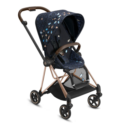 Cybex Mios Jewels of Nature Complete Stroller Bundle, Rose Gold Mios Frame, Seat Pack and Cot - ANB Baby -$1000 - $2000