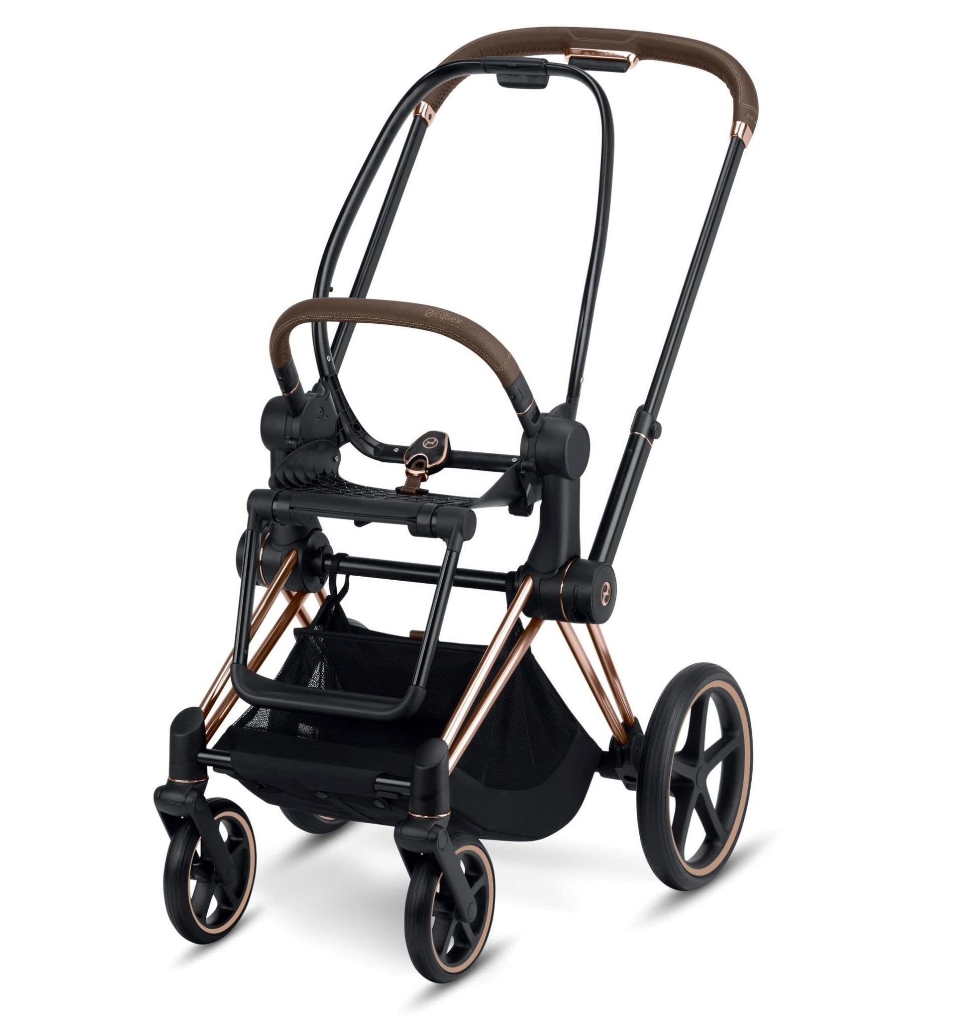 Cybex Priam Jewels of Nature Complete Stroller Bundle, Rose Gold Priam Frame, Seat Pack and Cot - ANB Baby -$1000 - $2000