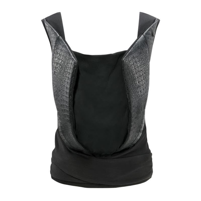 CYBEX YEMA TIE Leather-Look Baby Carrier - Stardust Black - ANB Baby -$100 - $300