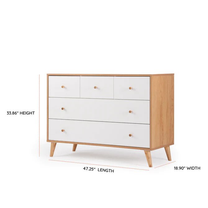 DaDaDa Austin 5-Drawer Dresser - ANB Baby -7290019243212$500 - $1000