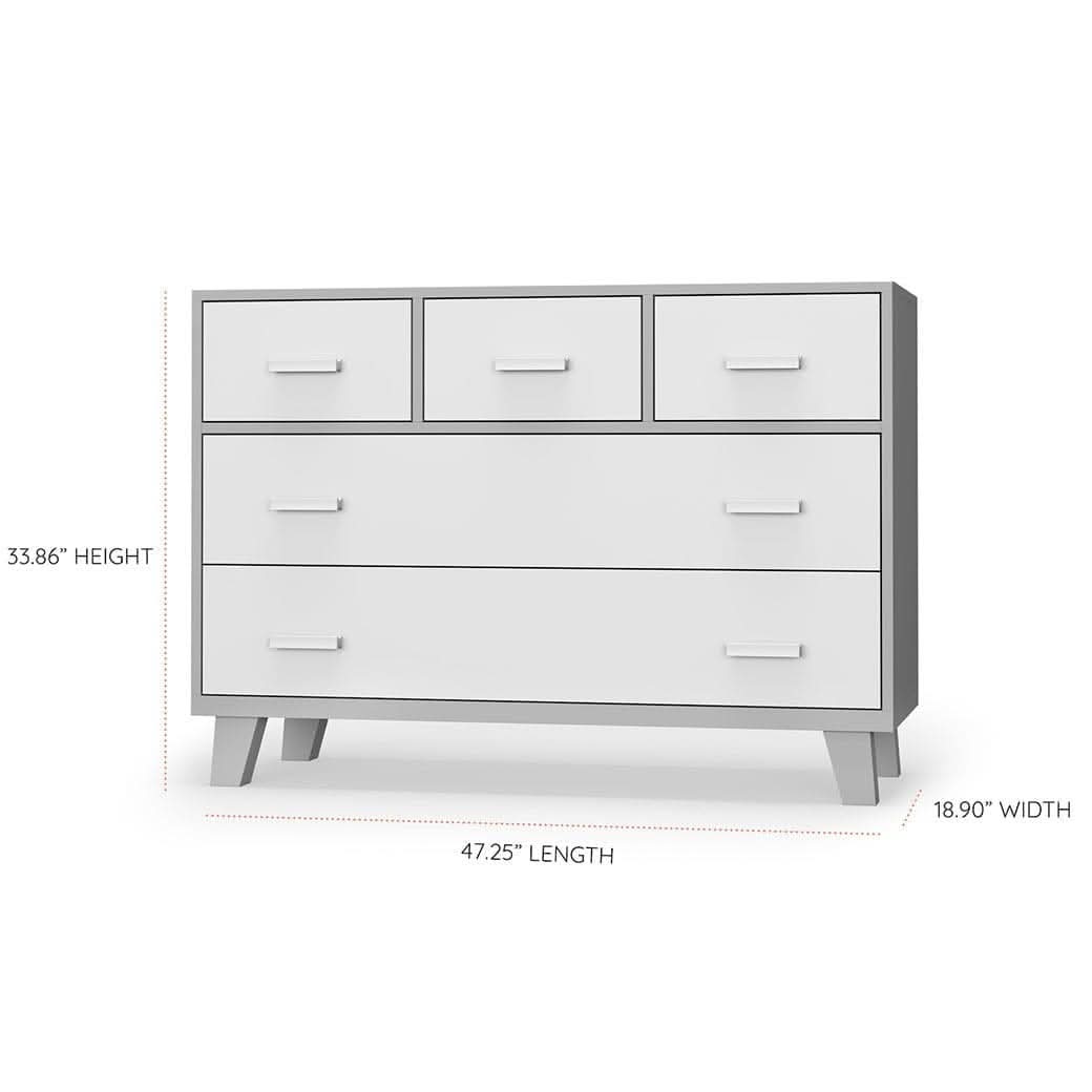 DaDaDa Boston 5-Drawer Dresser - ANB Baby -7290018164006$300 - $500