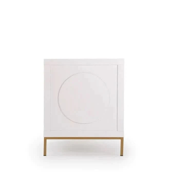 DaDaDa Chicago 3-in-1 Crib, White / Gold - ANB Baby -1022009051134$500 - $1000