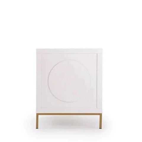 DaDaDa Chicago 3-in-1 Crib, White / Gold - ANB Baby -1022009051134$500 - $1000