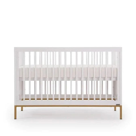 DaDaDa Chicago 3-in-1 Crib, White / Gold - ANB Baby -1022009051134$500 - $1000