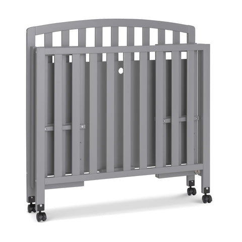 DaVinci Dylan Folding Portable 3-in-1 Mini Crib and Twin Bed - ANB Baby -3 in 1 convertible crib