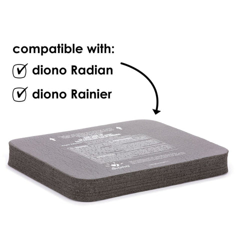 Diono Angle Adjuster for Radian and Rainier Car Seats, Grey, -- ANB Baby