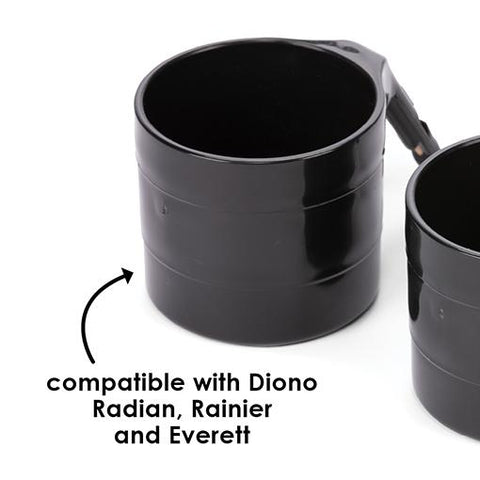 Diono Cup Holder for Radian, Everett and Rainier Car Seats, Black Pack of 2 - ANB Baby -$20 - $50