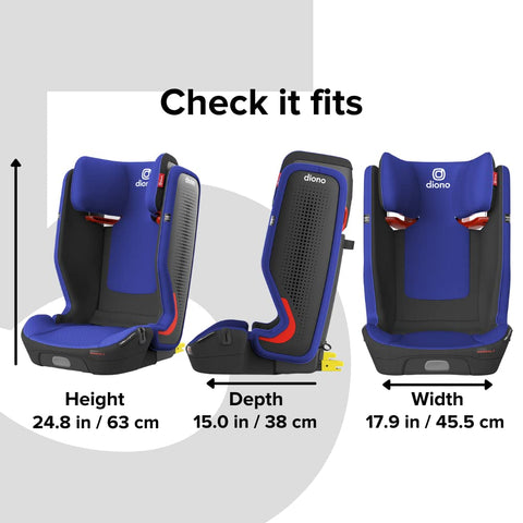 Diono Monterey 5 iST FixSafe Latch Booster Seat, -- ANB Baby