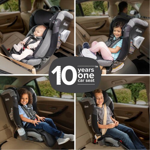 Diono Radian 3QXT+ Latch Convertible Car Seat, Black Jet - ANB Baby -$500 - $1000