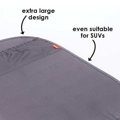 Diono Stuff 'n Scuff Back Seat Protector, X-Large, Gray - ANB Baby -back seat protector