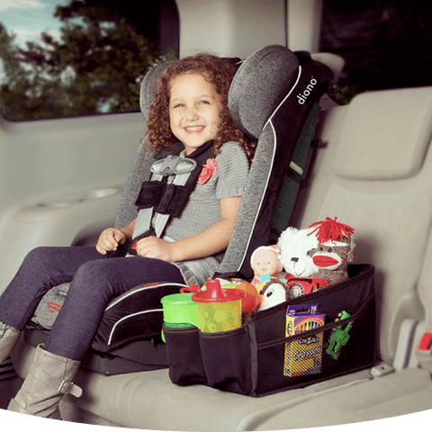 DIONO Travel Pal Car Seat Organizer - ANB Baby -Black