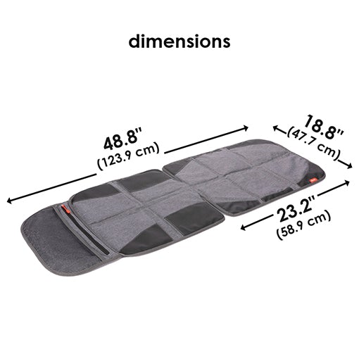 Diono Ultra Mat Car Seat Protector and Heat Shield Deluxe, Gray - ANB Baby -$20 - $50