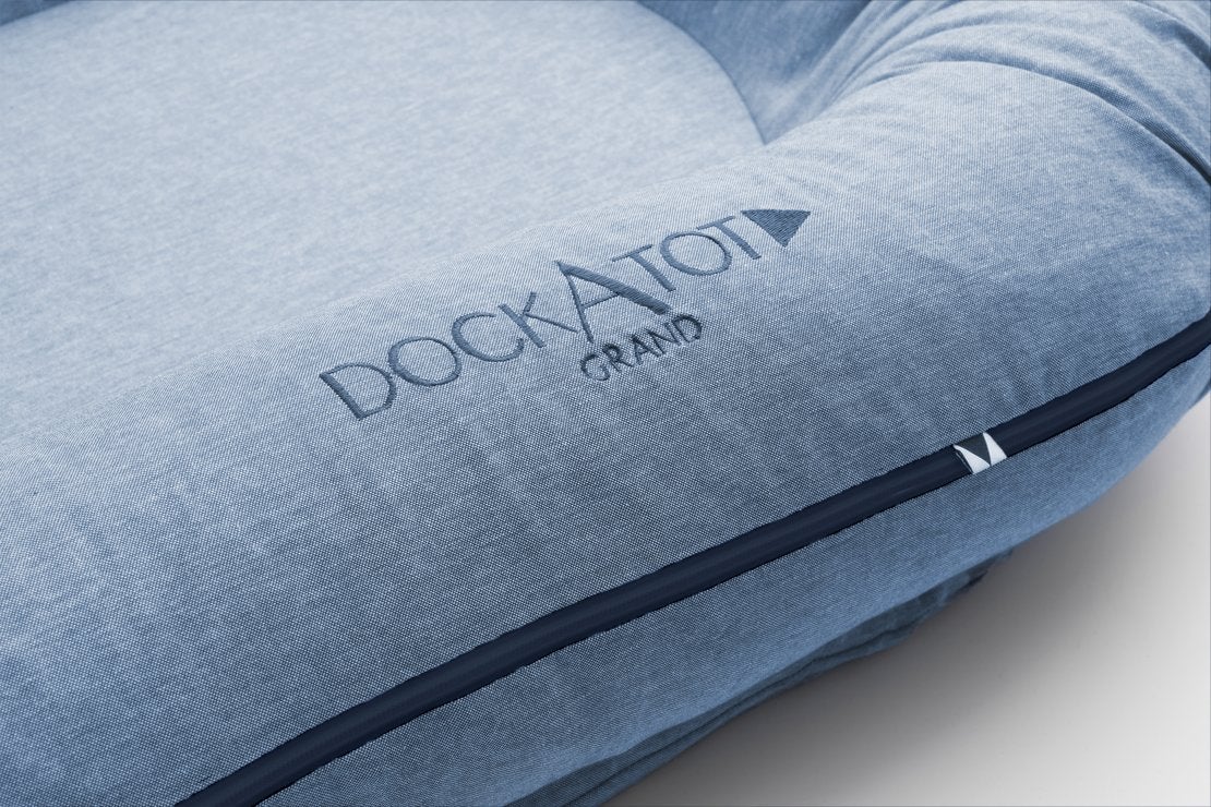 DockATot Grand Dock, Perfect for Lounging and Playtime, Chambray - ANB Baby -$100 - $300
