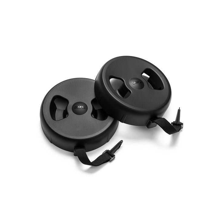 DOONA Infant Car Seat and Stroller Wheel Covers - Black.