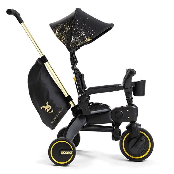 Doona Liki Trike Premium Foldable Push Tricycle, Gold Edition - ANB Baby -$300 - $500