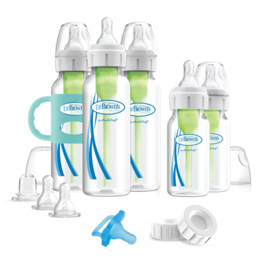 Dr. Brown's Options Natural Flow Anti Colic Options Newborn Gift Set-Feeding Bottles-Dr. Brown's-ANB Baby Store