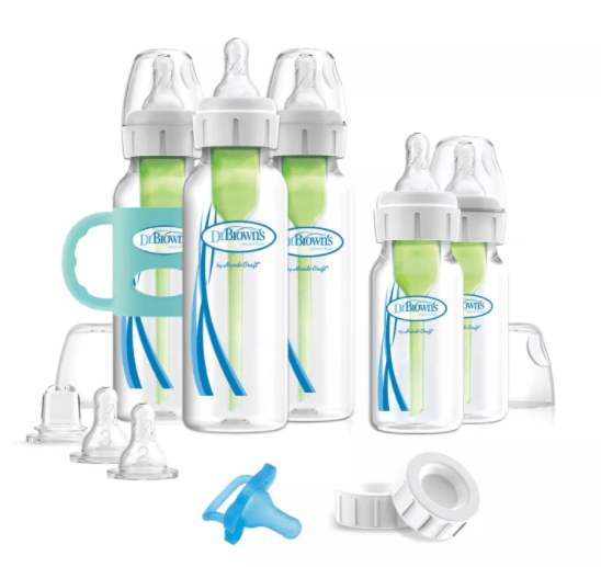 Dr. Brown's Options Natural Flow Anti Colic Options Newborn Gift Set, -- ANB Baby