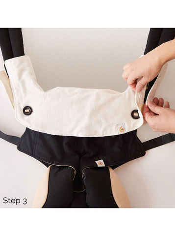 ERGOBABY Four Position Omni 360 Carrier Teething Pad and Bib.
