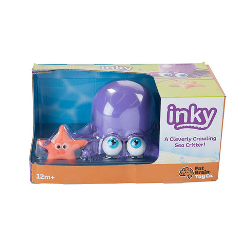 FAT BRAIN Toys Inky the Octopus Bath Toy - ANB Baby -baby bath