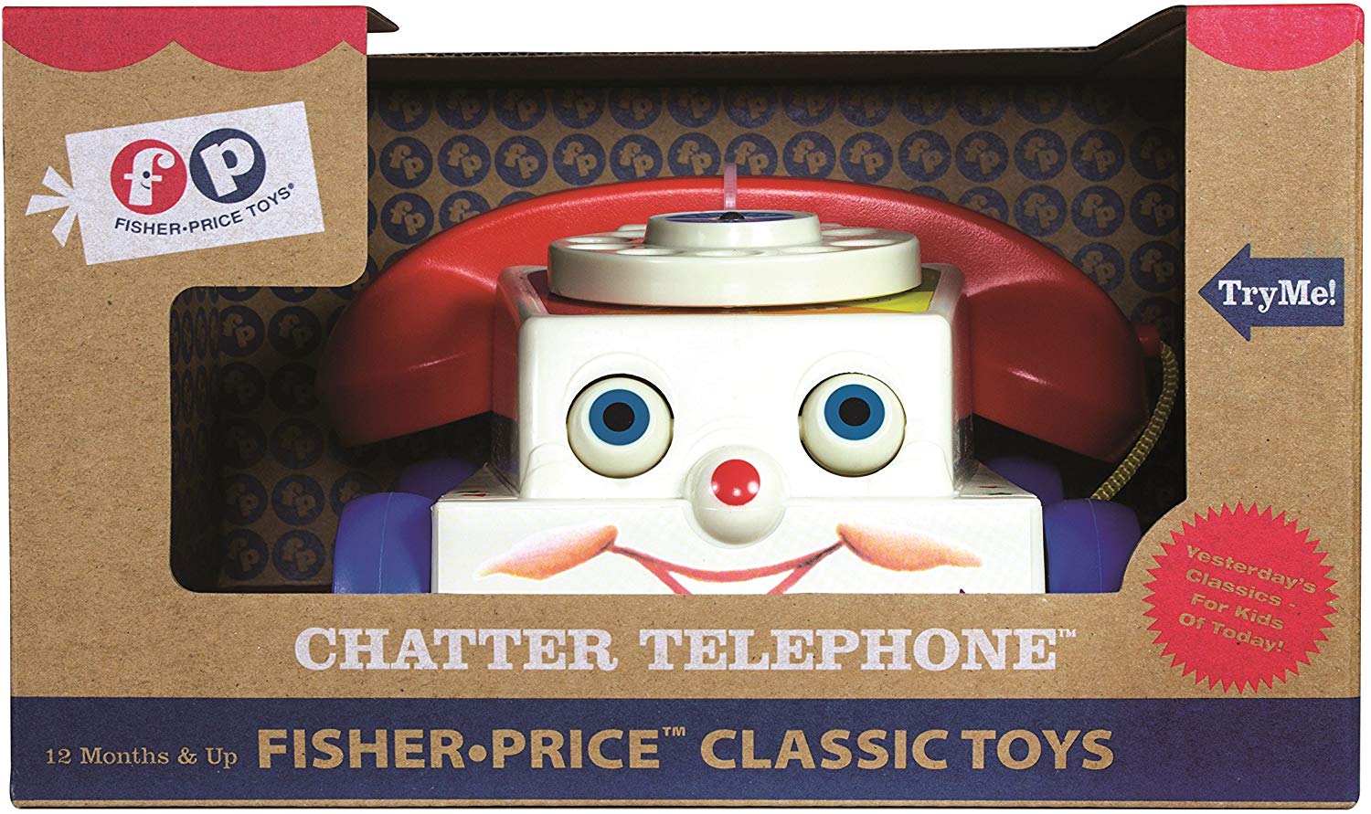 Fisher Price Classics Retro Chatter Phone - ANB Baby -colorful toys