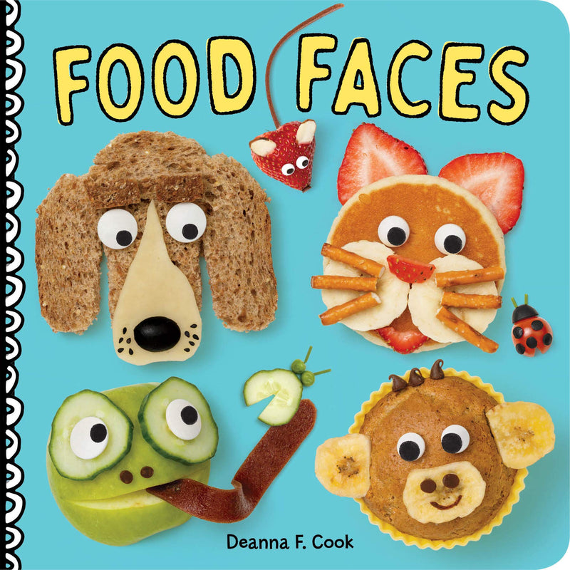 Food Faces Board Book, -- ANB Baby