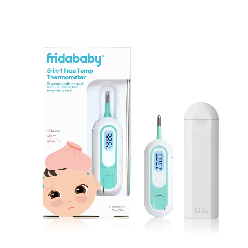 FridaBaby 3-in-1 True Temp Thermometer, White, -- ANB Baby