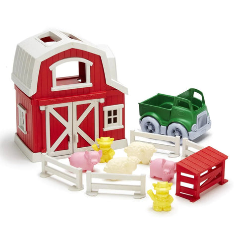 Green Toys Farm Playset, -- ANB Baby