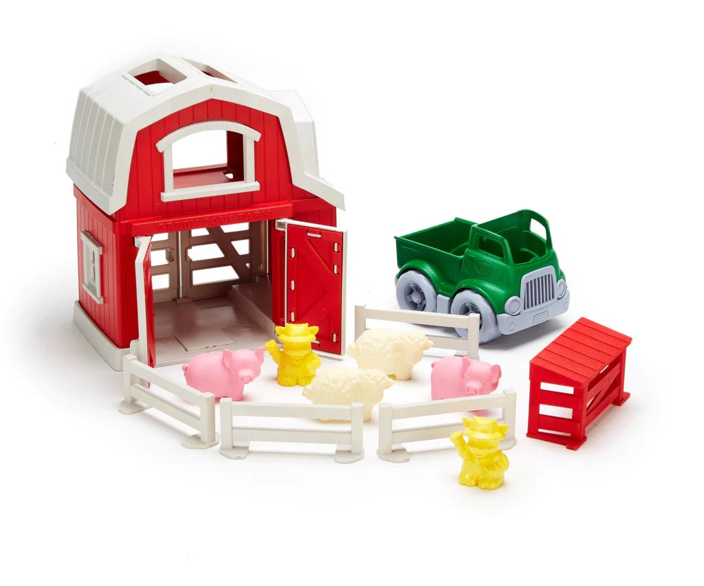 Green Toys Farm Playset, -- ANB Baby
