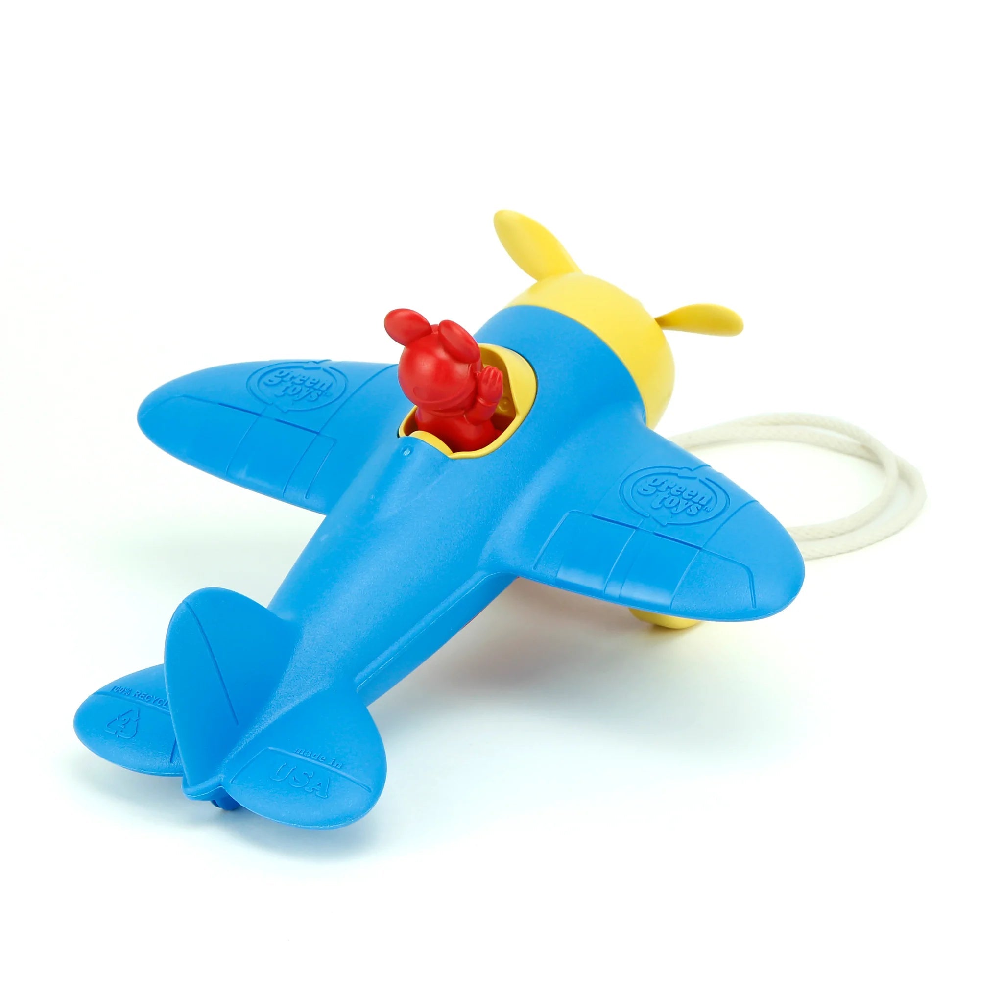 Green Toys Mickey Mouse Airplane Pull Toy - ANB Baby -816409014285$20 - $50