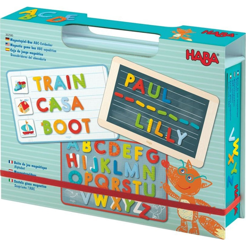 HABA Magnetic Game Box ABC Expedition, -- ANB Baby