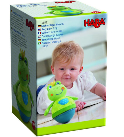 HABA Roly Poly Frog - ANB Baby -frog toy